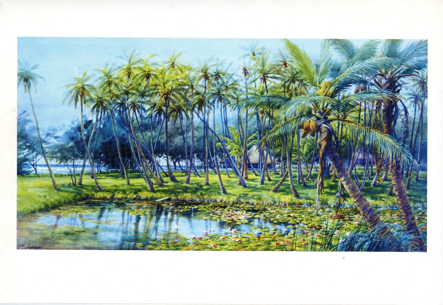 Images from the Bernice Pauahi Bishop Museum Art Collection Notecards