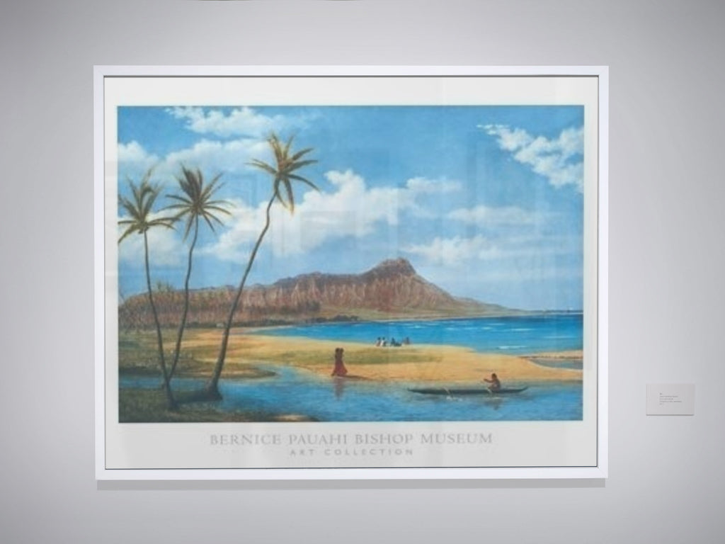 Diamond Head from Waikiki Poster – Bishop Museum Press